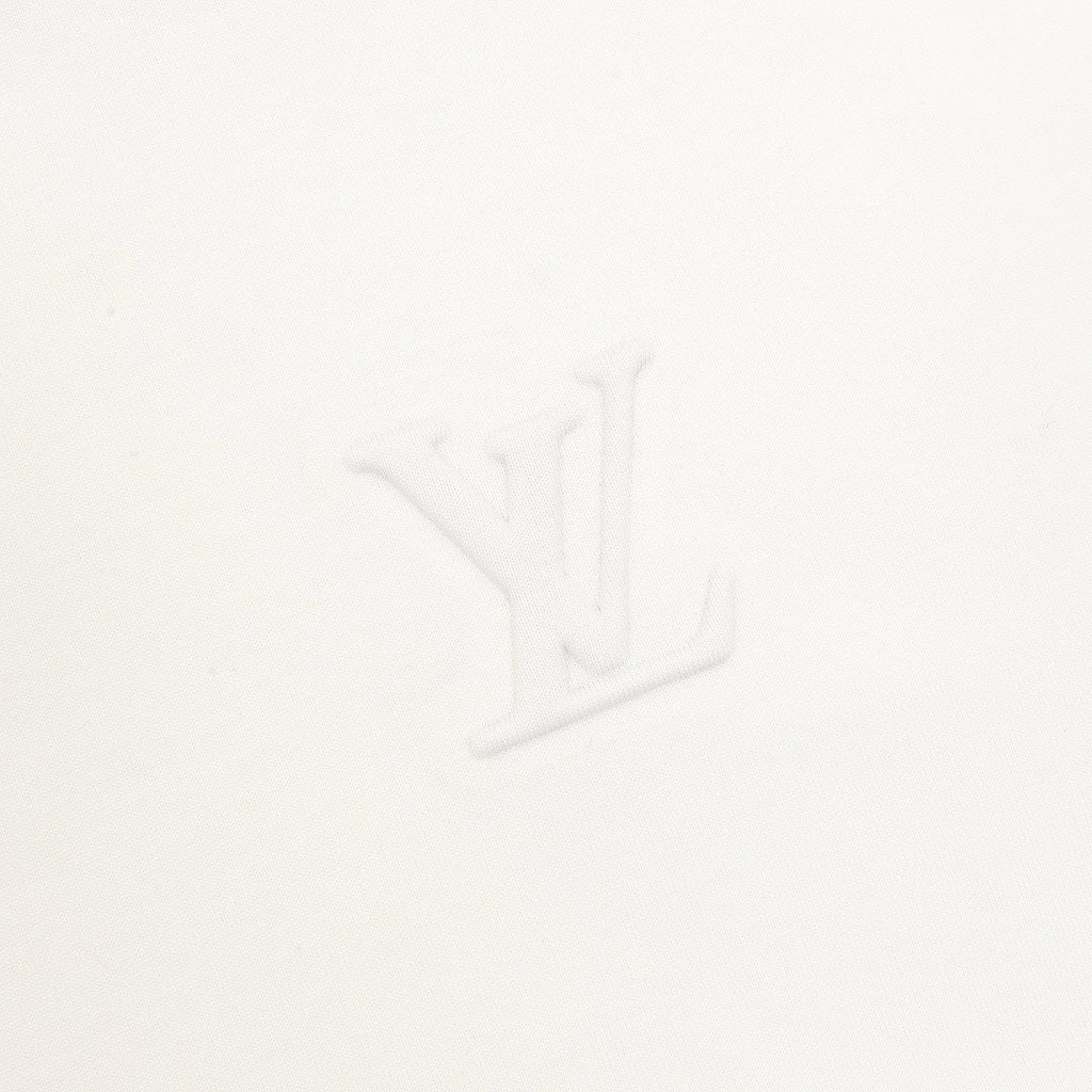 Louis Vuitton Embossed LV Logo Long-Sleeve T-Shirt - White - product detail 3