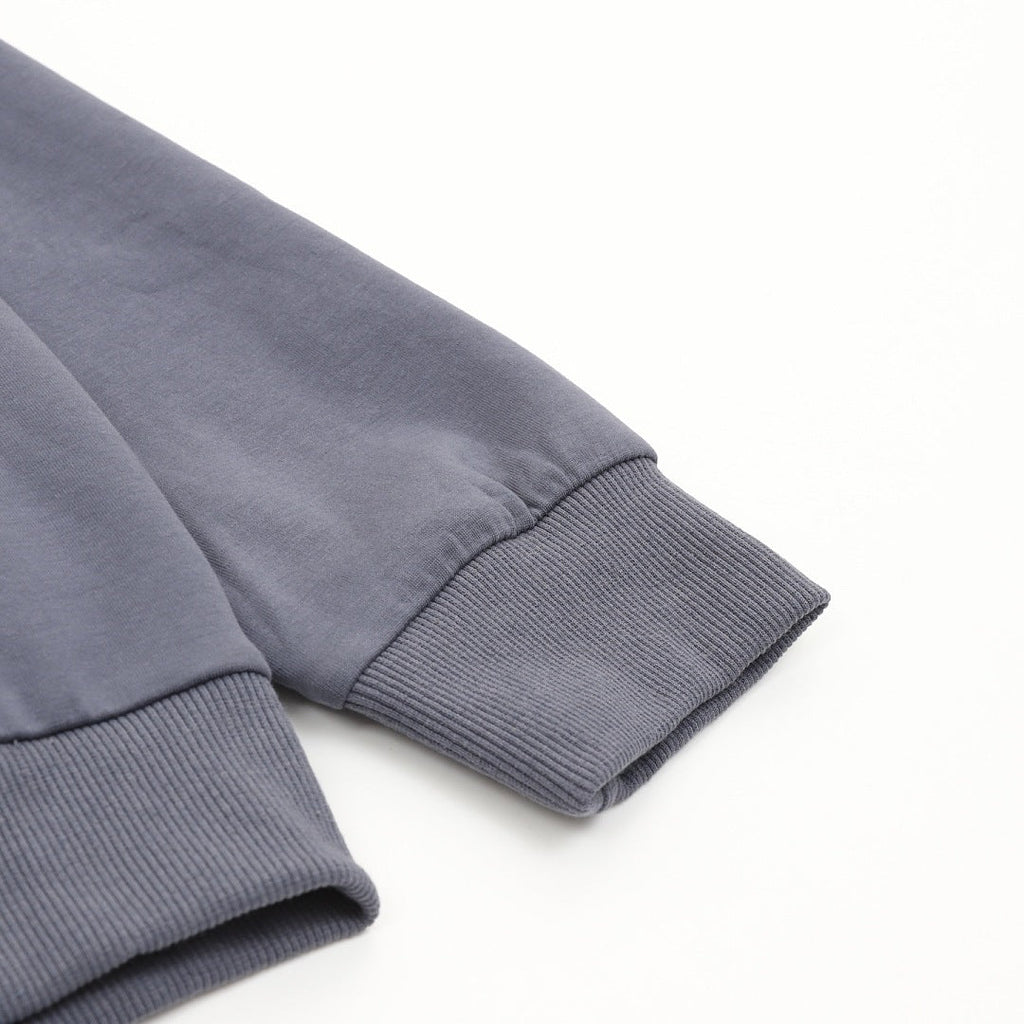 Louis Vuitton Tonal Lettering Zip-Up Hoodie - Slate Grey - product detail 1