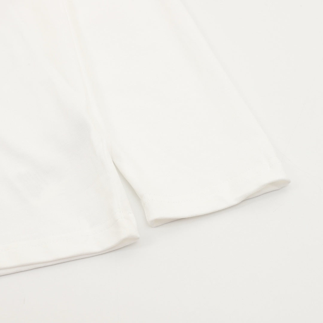Louis Vuitton Tonal Raised-Logo Long-Sleeve T-Shirt - White - product detail 2