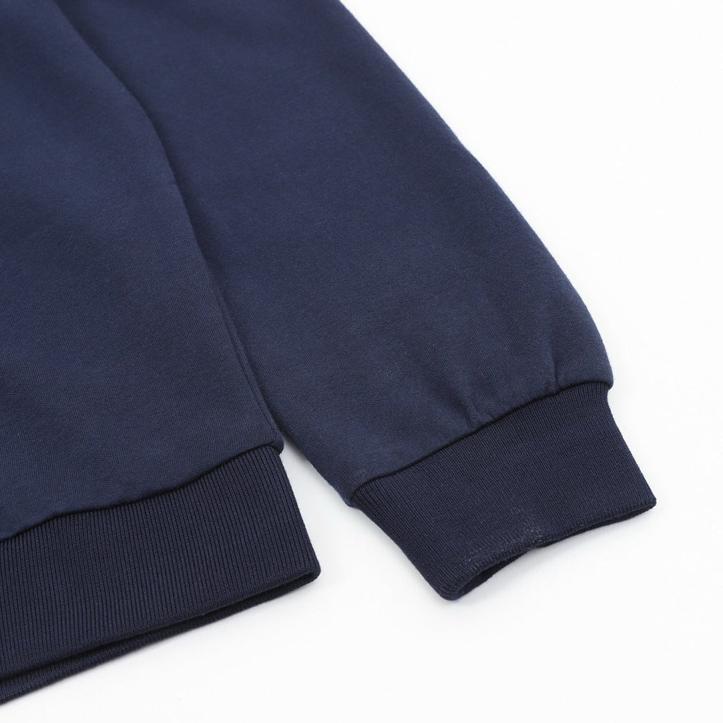 Louis Vuitton LV Logo Zip-Up Hoodie - Navy - product detail 2