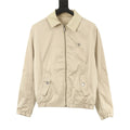 Louis Vuitton Reversible Monogram Collared Zip Jacket - Beige - front view