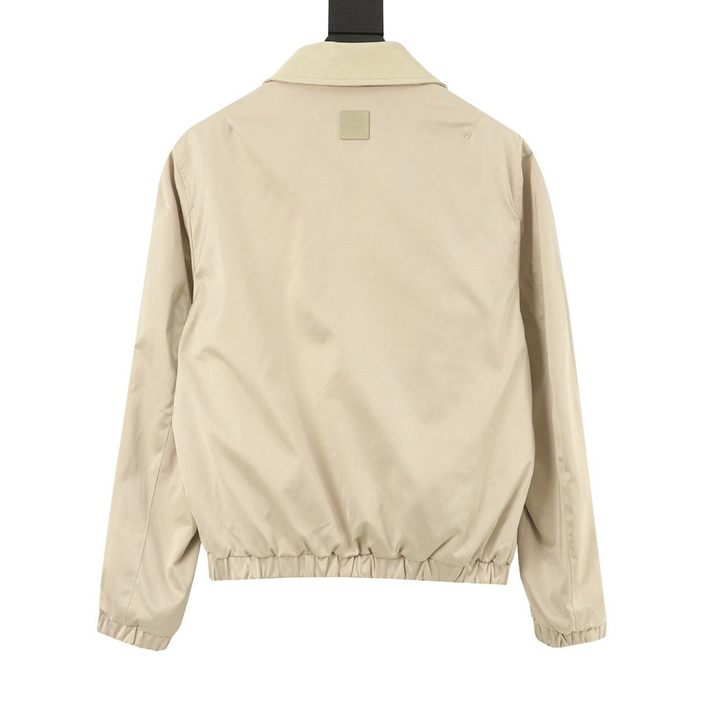 Louis Vuitton Reversible Monogram Collared Zip Jacket - Beige - product detail 10