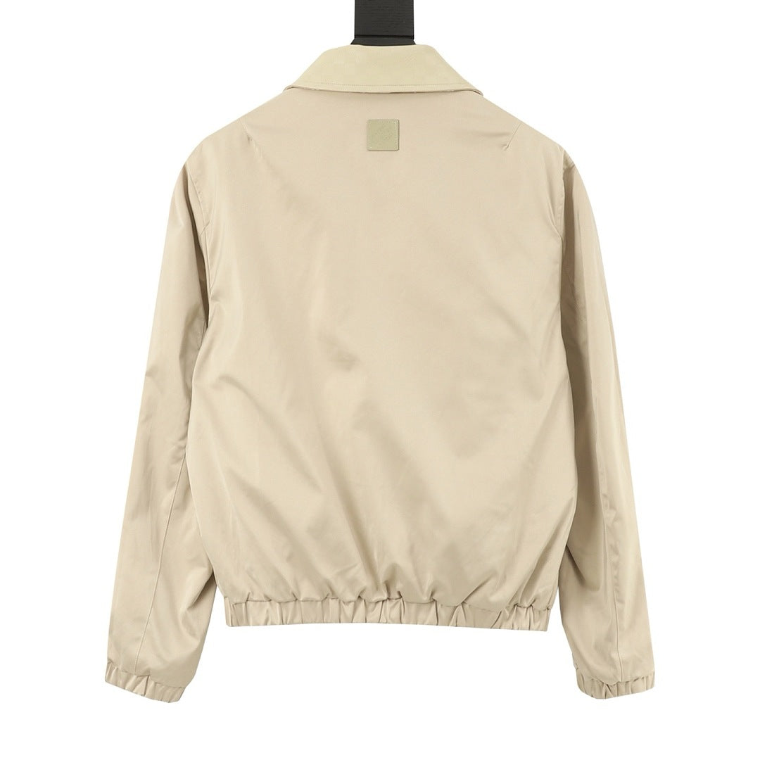 Louis Vuitton Reversible Monogram Collared Zip Jacket - Beige - product detail 10