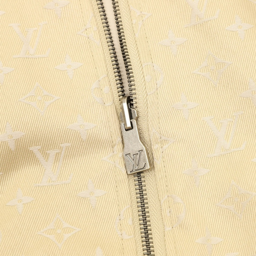 Louis Vuitton Reversible Monogram Collared Zip Jacket - Beige - product detail 3