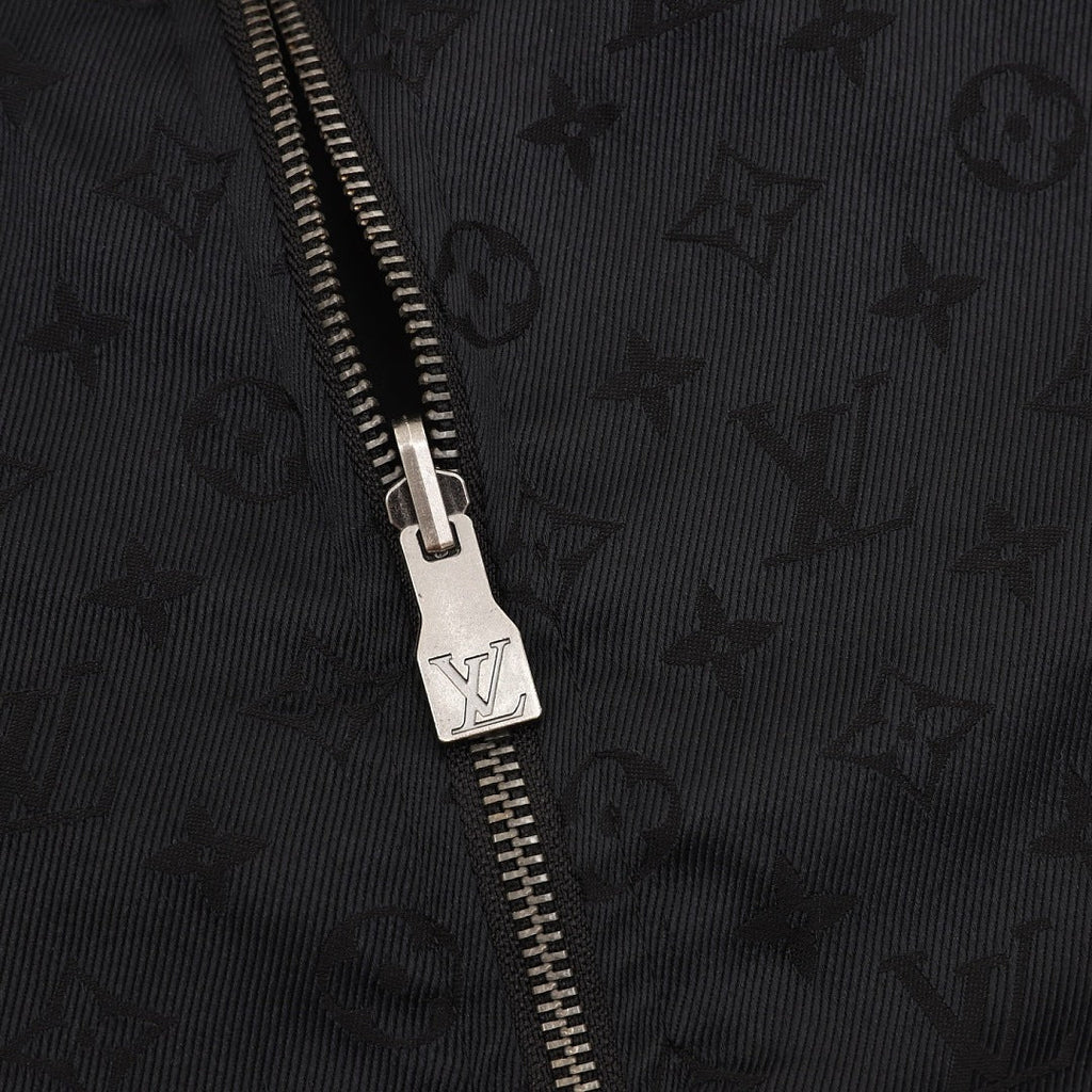 Louis Vuitton Reversible Monogram Collared Zip Jacket - Black - product detail 1