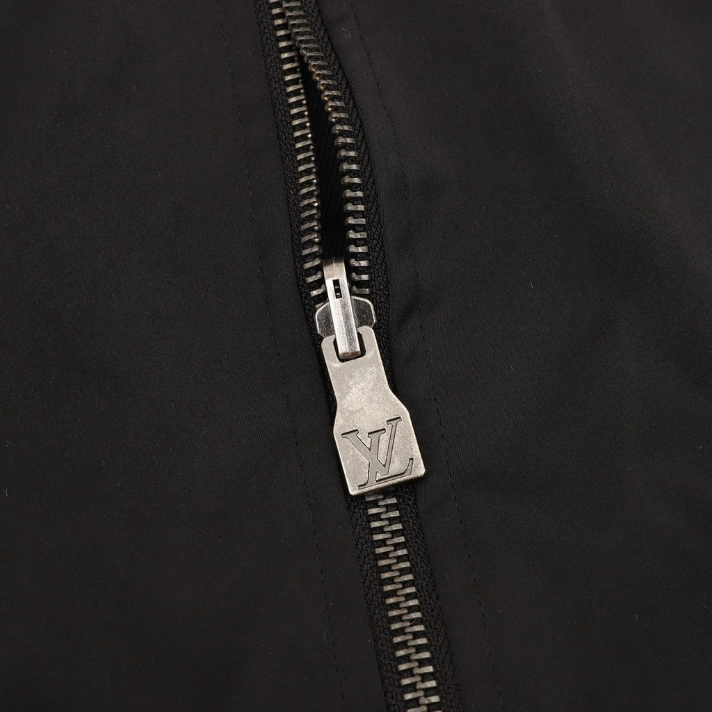 Louis Vuitton Reversible Monogram Collared Zip Jacket - Black - product detail 6