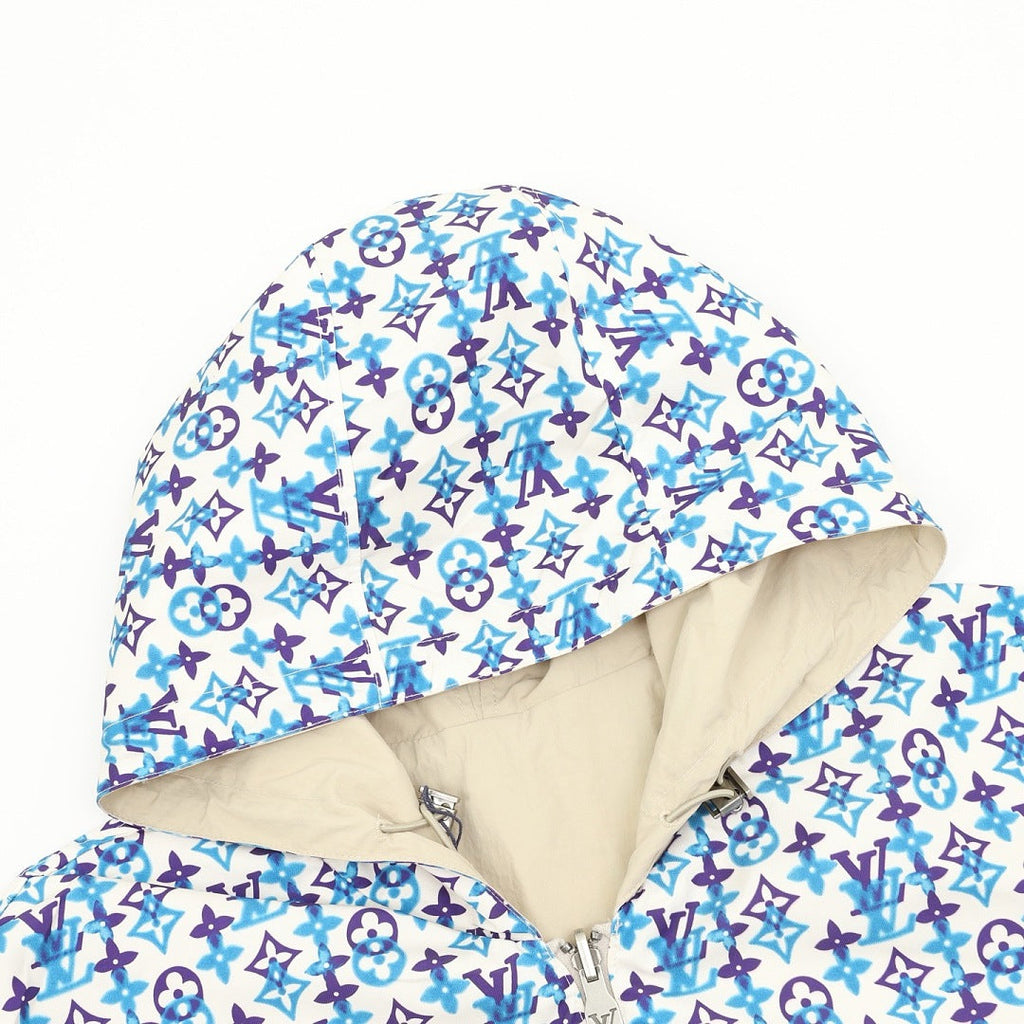 Black reversible hooded jacket - view 9