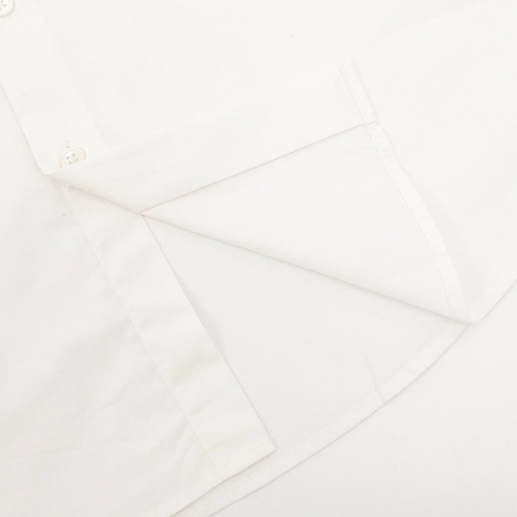 Louis Vuitton Gothic Chest Emblem Long-Sleeve Button-Up Shirt - White - detail view 3