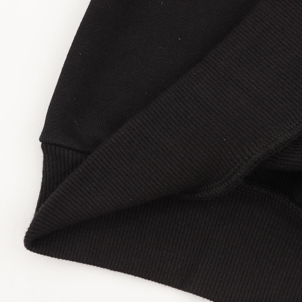 Louis Vuitton Monogram Wave-Panel Crewneck Sweatshirt - Black - detail view 1