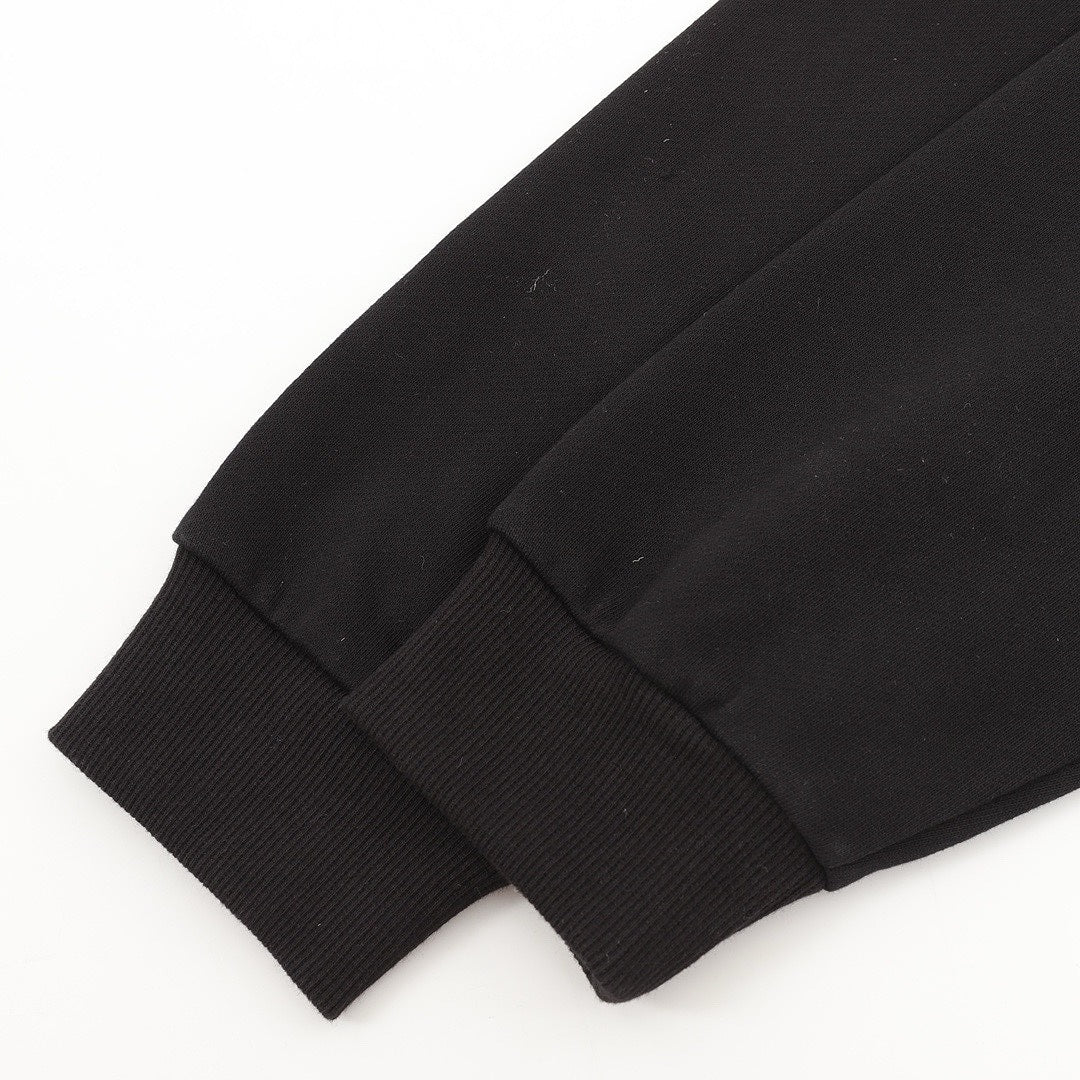 Louis Vuitton Monogram Wave-Panel Crewneck Sweatshirt - Black - detail view 2