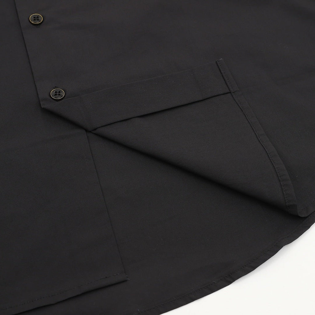 Louis Vuitton Beaded-Look Script Pocket Long-Sleeve Shirt - Black - detail view 4